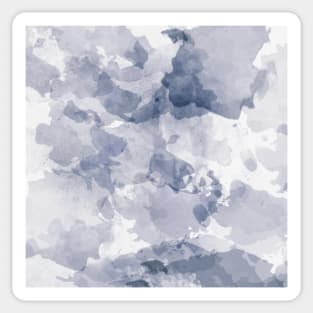 BLUE WATERCOLOR #minimal #marble #design #kirovair #decor #buyart #blue #design #elements Sticker